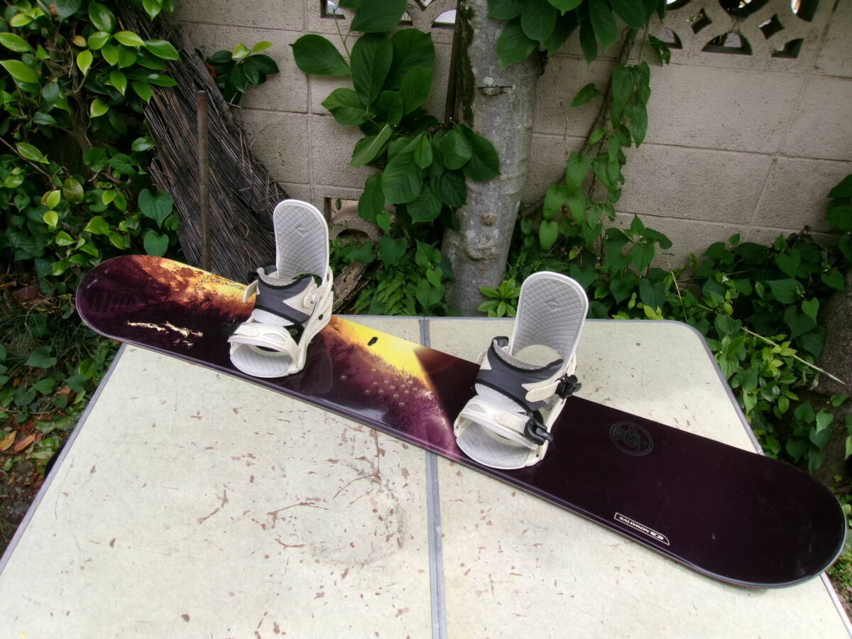 SALOMON サロモン スノーボード 板 キッズ OH YEAH K ムラサキ