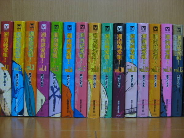 ◆◇ 送料込み:即決4,800円 ◇◆ 湘南純愛組! 文庫版 全15巻【完結】 ◆ おてがる配送ゆうパック発送 ◆ 藤沢 とおる ◆