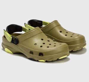 26cm Crocs Classic все te дождь сабо алоэ зеленый * оттенок коричневого classic all terrain clog Aloe M8W10 новый товар