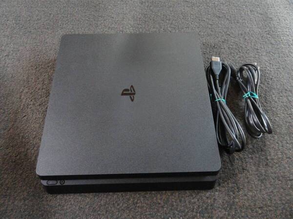 ☆PlayStation4 ジェット・ブラック 500GB CUH-2100AB01 動作確認済み/初期化済み☆