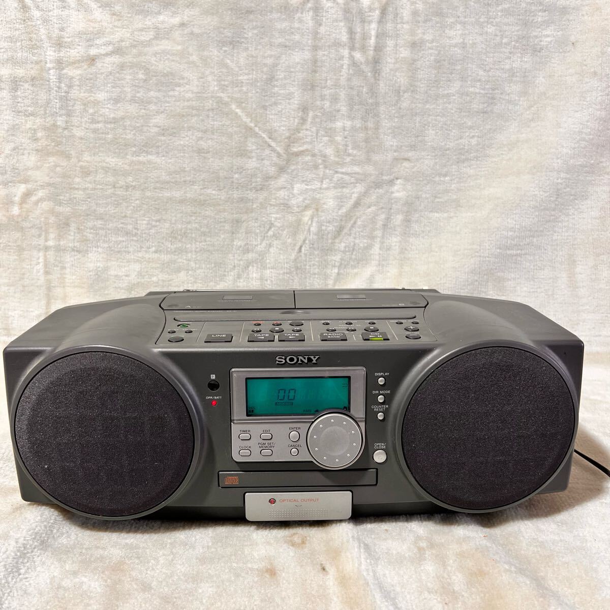 Yahoo!オークション -「(sony)cdラジカセ(zs-d1)」(オーディオ
