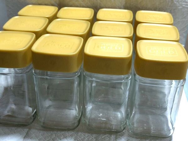 ネスカフェゴールドブレンド 空き瓶(120g入り瓶) 12個 送料込 保存容器 保存瓶 ガラス瓶 蓋付き