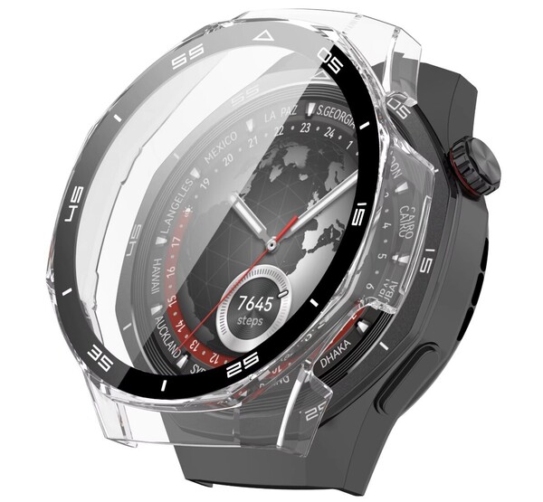 HUAWEI WATCH GT5 Pro カバー ガラス フィルム クリア ケース 交換 保護 画面保護 ファーウェイ ウォッチ gt5 pro ハードケース
