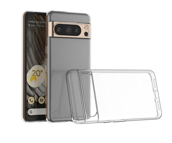 google Pixel 8pro クリア シリコン ケース カバー ピクセル 8 Pro TPU 8プロ
