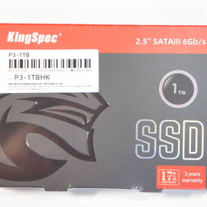 新品未開封 Kingspec 2.5 SATA SSD 1TB