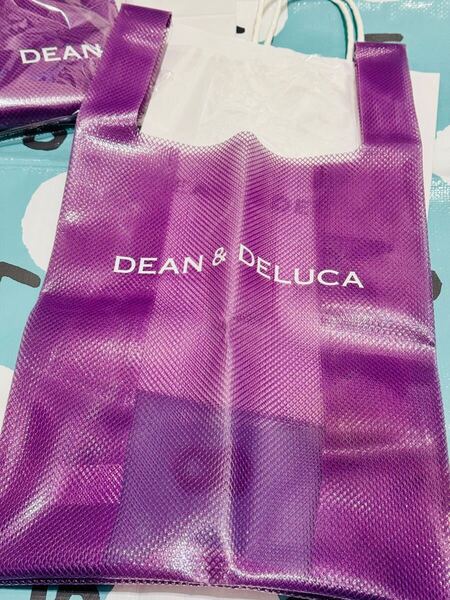 訳あり DEAN&DELUCA ショッピングバッグ EVAブルーベリー エコバッグ 紫 パープル トートバッグ ディーンアンドデルーカ