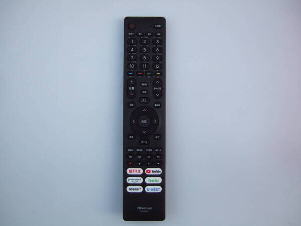 ■送料無料 ■即決 ■動作保証 ta 1130 リモコン Hisense EN3B40H ■新品 43A65H 50A65H 65A65H 65A6G 75A6G 50A6G 50E6G