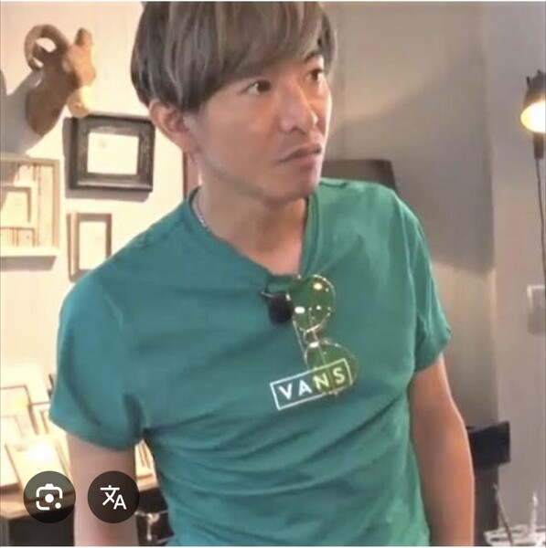 バンズ Tシャツ VANS ターコイズブルー Мサイズ ビンテージ キムタク 着用