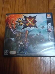 超旧型品 未使用 未開封 モンスターハンター クロス 3DS用ソフト バーコード番号 4976219068239