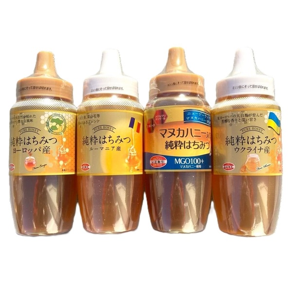 4【★組み合わせ自由★ 500g はちみつ3点セット】マヌカハニー ヨーロッパ ウクライナ 蜂蜜 はちみつ ルーマニア 1