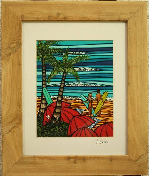ヘザーブラウン HEATHER BROWN ジグレー 50cm×50cm Yahoo!オークション -「ヘザーブラウン」(版画) (美術品)の落札