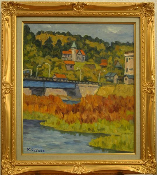2025年最新】Yahoo!オークション -油彩 絵画 風景10号の中古品