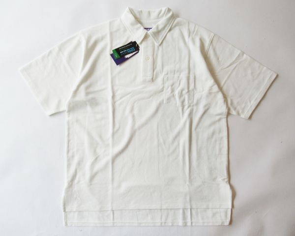 2025ss THE NORTH FACE Purple Label Moss Stitch Field Big Polo サイズM 快適でお洒落なポロ/ナナミカノースフェイスパープルレーベル