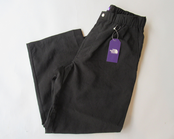 2025春夏 THE NORTH FACE Purple Label Field Slacks サイズ36 ブラック 快適でお洒落なパンツ/ナナミカノースフェイスパープルレーベル