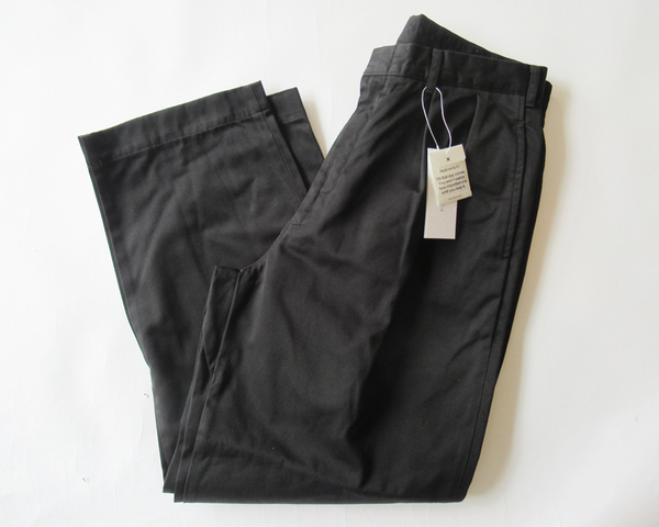 定番 nanamica Double Pleat Chino Pants サイズ32 ブラック 2タックチノパンツ/ナナミカノースフェイスパープルレーベル