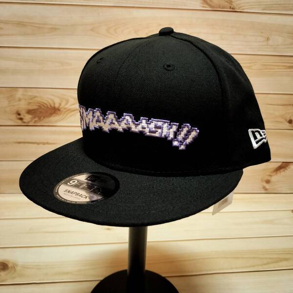 【未使用品】ニューエラ MOTHER ほぼ日 コラボ 9FIFTY SMAAAASH!! スマッシュ キャップ ブラック NEW ERA マザー 帽子