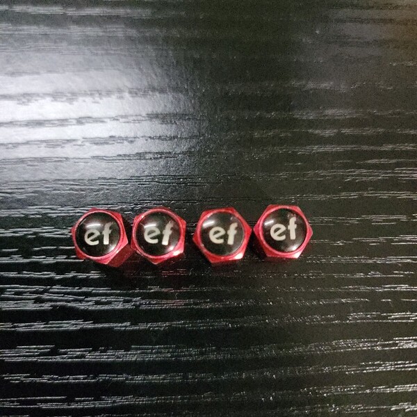 中古 エアバルブキャップ ef 4個