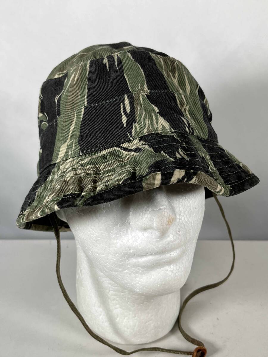 復刻 ベトナム戦争 サイゴンバード 手振りミシン刺繍 OD色 ブーニーハット 復刻 VIETNAM OD色 MACV SOG 手振りミシン刺繍 ハット