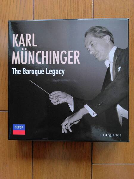 送料込 カール・ミュンヒンガー バロック・レガシー / Karl Munchinger The Baroque Legacy 8枚組輸入盤中古CD BOX 紙ジャケット