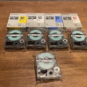 送料無料 テプラ PRO キングジム 12mmテープ 9個セット
