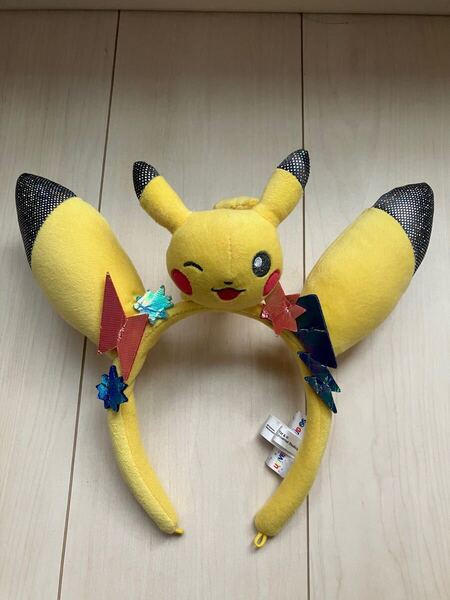 USJ ユニバ ポケモン ピカチュウ カチューシャー ユニバーサルスタジオジャパン マスコット ぬいぐるみ