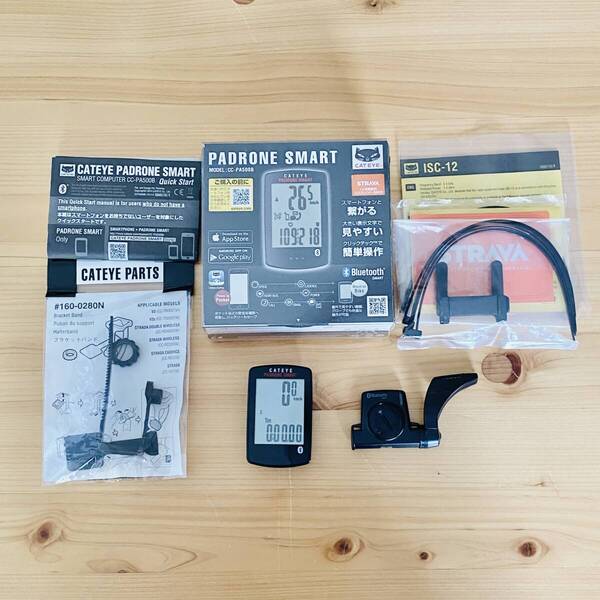 CATEYE PADRONE SMART スピード+ケイデンスキット CC-PA500B ISC-12 サイコン キャットアイ パドロネスマート bluetooth ロードバイク