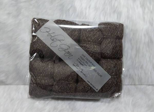 輸入 毛糸 Holst Garn ホルストガーン ワンカラーバッグ TIDES タイズ ウール70% シルク30% 約200g Mole 海外