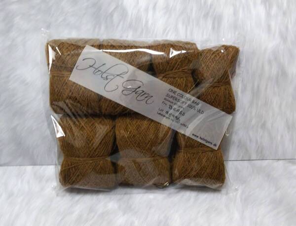 輸入 毛糸 Holst Garn ホルストガーン ワンカラーバッグ SUPERSOFT スーパーソフト ウール100% 約200g Brass 海外