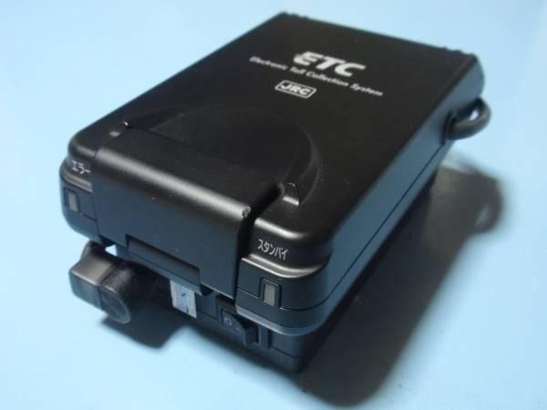 二輪車用一体型ETC 日本無線JRM-12 ☆ハンディ・3電源☆ 自主運用 (一体型ETC バイク 二輪 自動二輪)