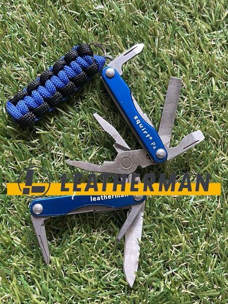LEATHERMAN SQUIRT P4 Blue レザーマン マルチツール ツールナイフ マルチプライヤー