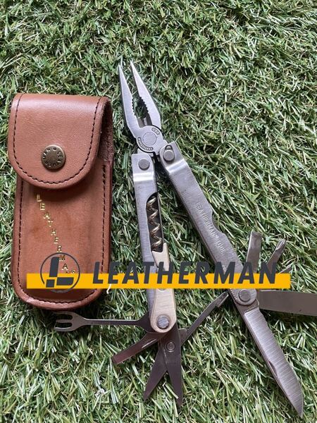 LEATHERMAN FLAIR レザー製シース付 レザーマン マルチツール ツールナイフ