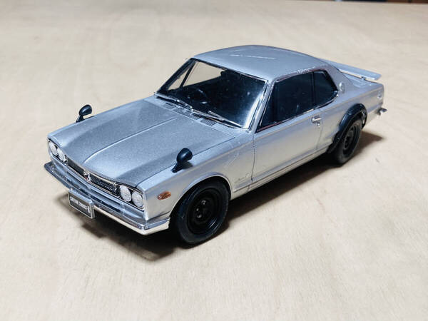 プラモデル タミヤ 日産ハコスカGT-R・R35 2台セット 完成品 TAMIYA