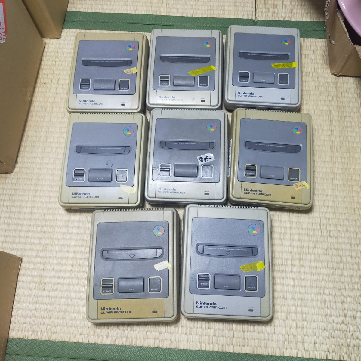 25 ジャンク品 スーパーファミコン ファミコン レトロカセット