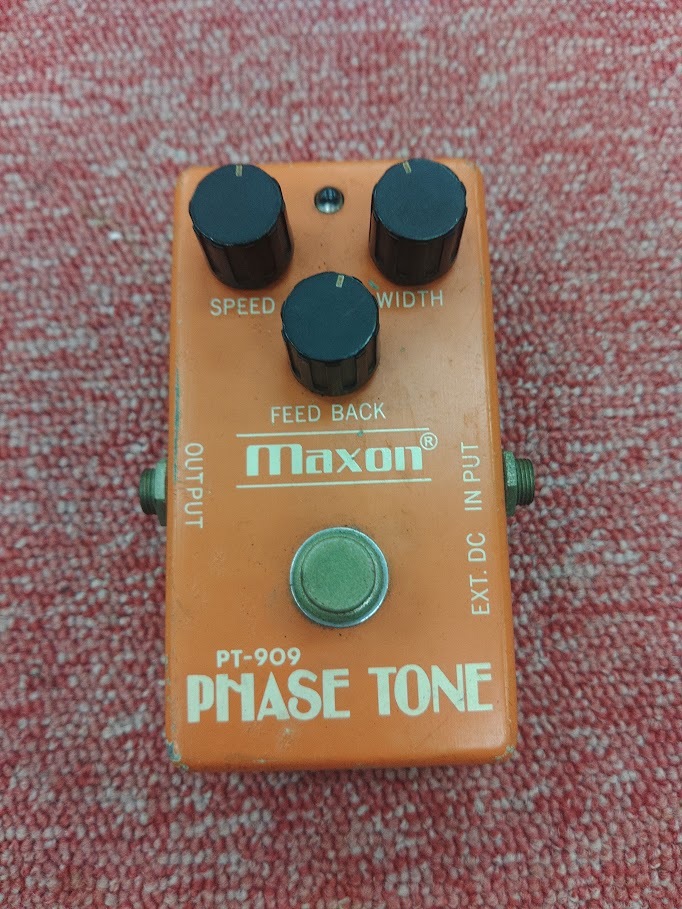 【レア品】Maxon マクソン ギターエフェクター ビンテージ PT-909 Maxon PT-909 PHASE TONE（中古）【楽器検索デジマート】