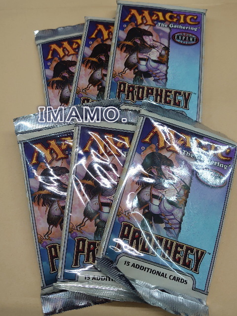 4パック 未開封 絶版パック PROPHECY プロフェシー ブースター