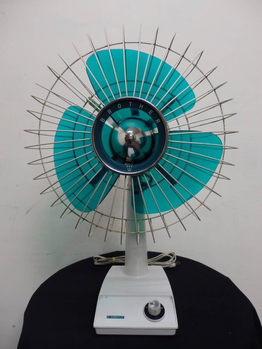 希少♦️BROTHER デラックスファン♦️高級レトロ扇風機♦️グリーン♦️送料込 2025年最新】ブラザー扇風機の人気アイテム - メルカリ