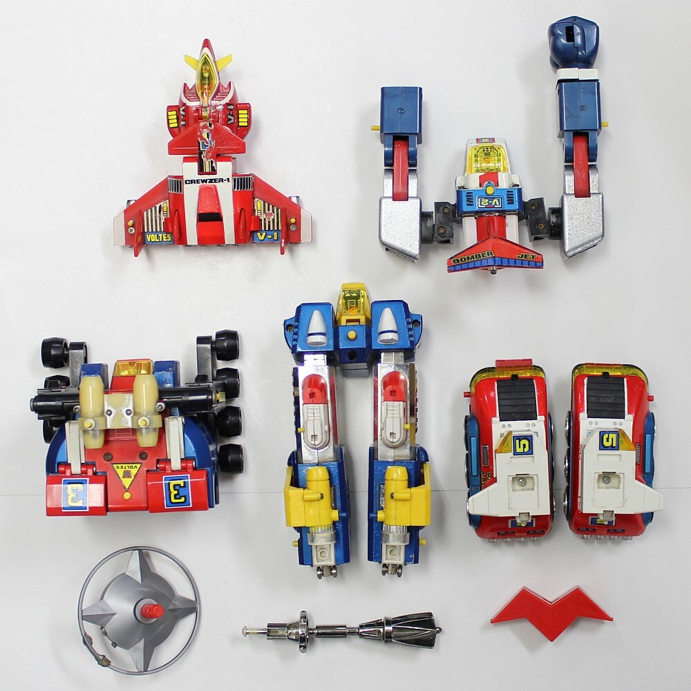ボルテスV DX超合金 ポピー ボルトクルーザー 当時物 ジャンク品