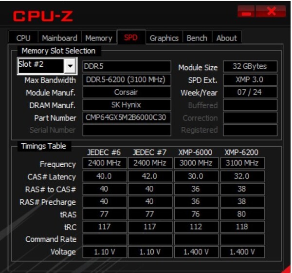CORSAIR DDR5-6000 64GB 32GBx2 DOMINATOR TITANIUM