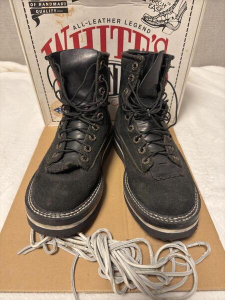 WHITE'S ブーツ 8-1/2 E BACK BONE 受注生産品 ホワイツ バックボーン 検)ウエスコ エンジニアブーツ スモークジャンパー ノースウエスト