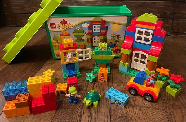 レゴ デュプロ 10580 みどりのコンテナ スーパーデラックス LEGO duplo おまけ付き