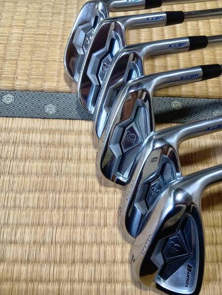 【名器】ブリヂストンTOUR B X−CBP 2018年モデル アイアンセット シャフト MODUS3 105 フレックスS