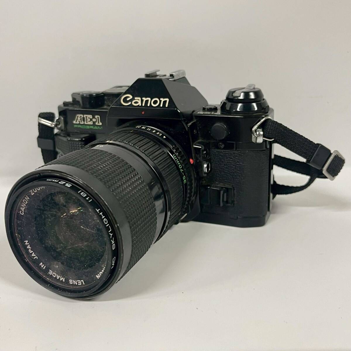 中古】Canon キヤノン AE-1 PROGRAM ブラック + New FD 35-70mm