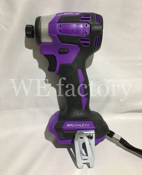 WE factory 18v 173 最新型マキタ互換インパクトドライバ パープル