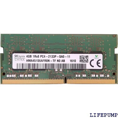 Hynix SK hynix 4GB 1rx8 pc4-2133p-sa0-11 DDR4メモリ 12688