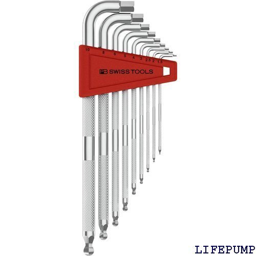 PB SWISS TOOLS ピービ―スイスツールズ 入り六角レンチセット パック入り 3212LH-10CN 12852