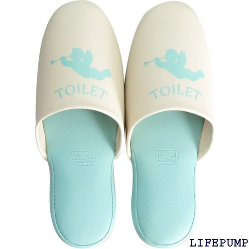 FASPROJECT トイレスリッパ エンジェル柄 レ TOILET サニタリー トイレタリー スリッパ 女性用 13077