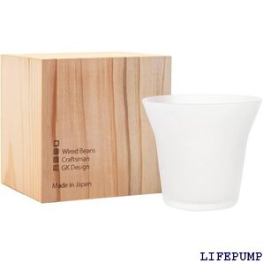Wired Beans ワイヤードビーンズ 生涯を添い ス ハイボールグラス 370ml 国産杉箱入り フロスト 13473