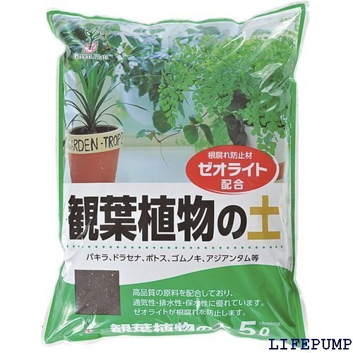 グリーンプラン Green Plan 培養土 観葉植物の土5L 541 13548