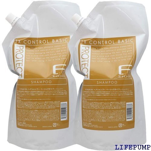 フィヨーレ Fプロテクト ベーシックタイプ シャンプー 000mL 詰め替えタイプ × 2個 セット fiole 13843