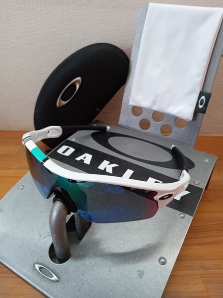 【美品♪偏光♪】30周年限定/アジアンフィット/レーダーパス/オークリー/oakley/radarpath/検サングラス 釣り ランニング 自転車